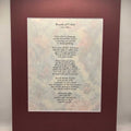 Breath of Color Poetry Print
