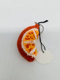 Orange Slice Keychain