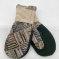 Sweater Mitten - Beige/Green