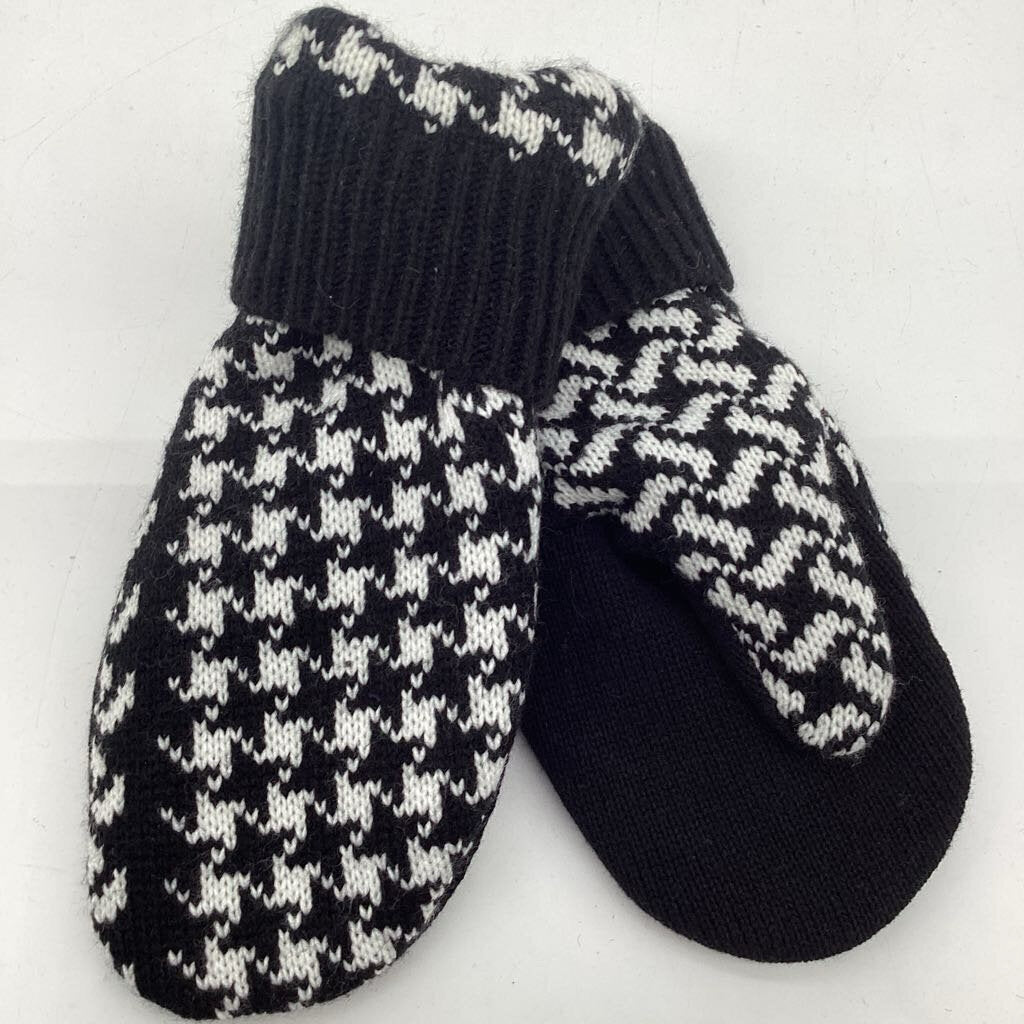 Sweater Mitten - Black/White