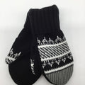 Sweater Mitten Black/White