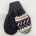 Sweater Mitten Gray/White