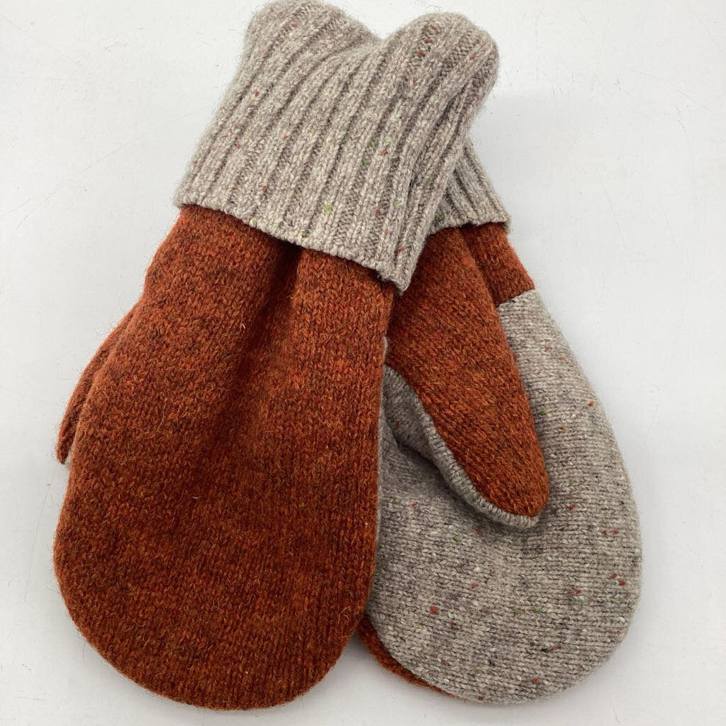 Sweater Mitten Beige 100% WOOL