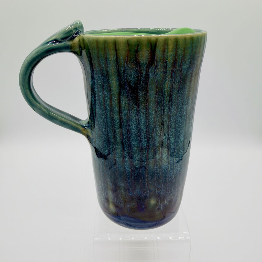Travel Mug w/lid- (Small)- Storm Rain