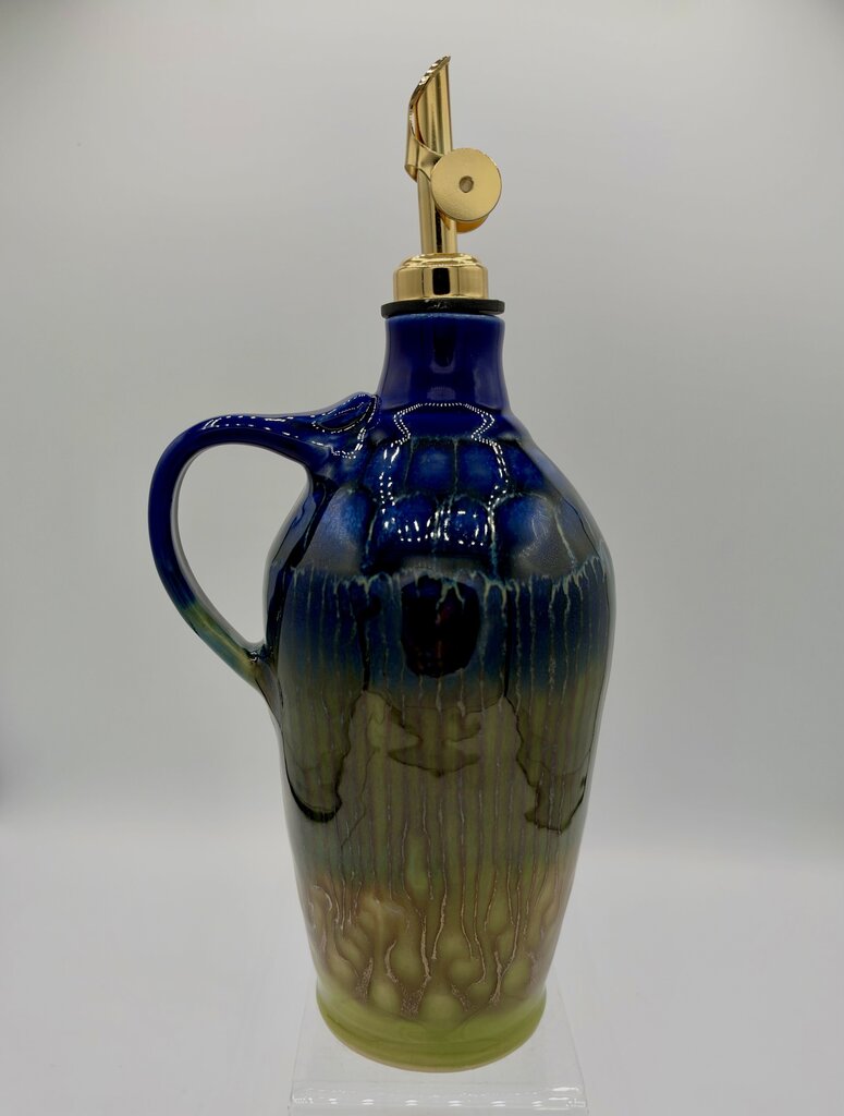 Oil Cruet- Cobalt/Wasbi Rain
