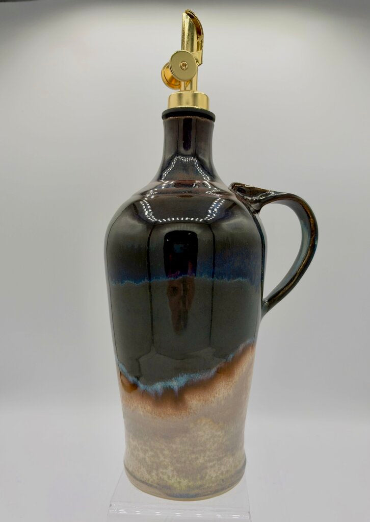 Oil Cruet- Jasper/Midnight/Pearl