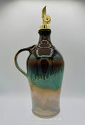 Oil Cruet- Jasper/Green/Pearl