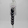 Silver, Black Dragon Scale Fidget Keychain Long
