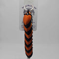Black, Orange Dragon Scale Fidget Keychain Long
