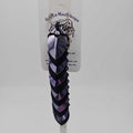 Black, Lavender Dragon Scale Fidget Keychain Long