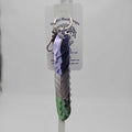 Genderqueer Dragon Scale Fidget Keychain Long