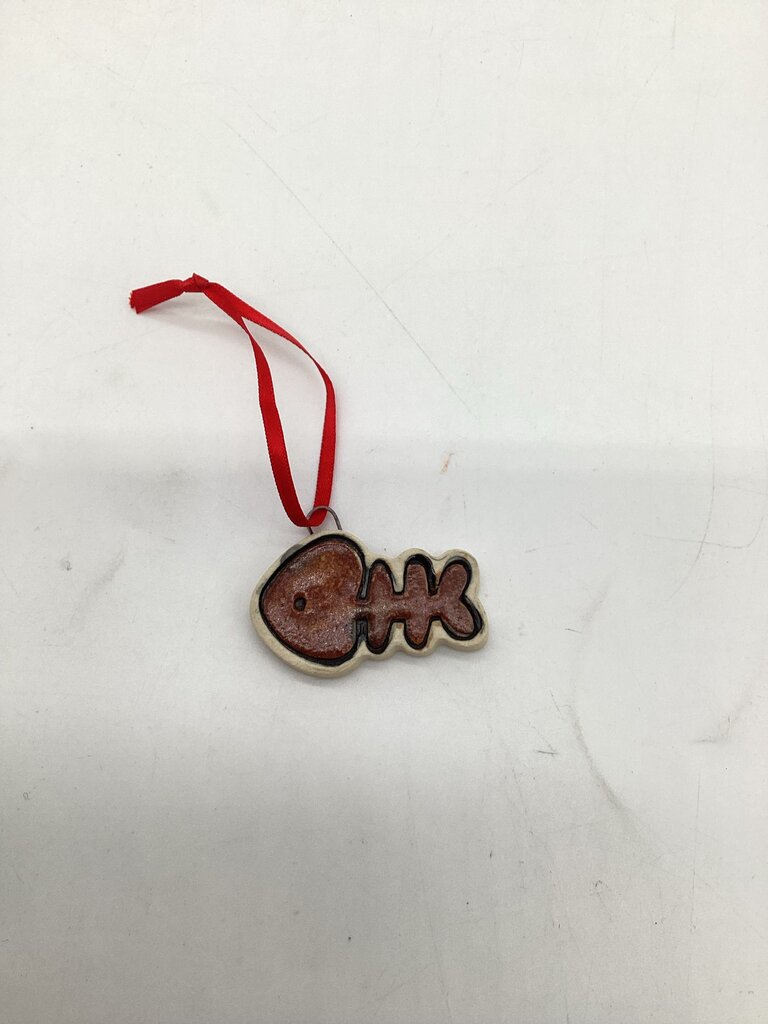 Fish Bone Ornament