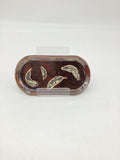 Galactic Feather Ceramic Tray