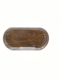 Large Wood Ceramic Tray