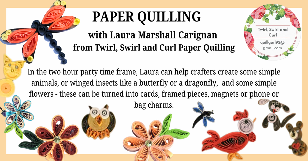 Create animals, flowers and more. $20 per crafter, and the birthday guest is always free!