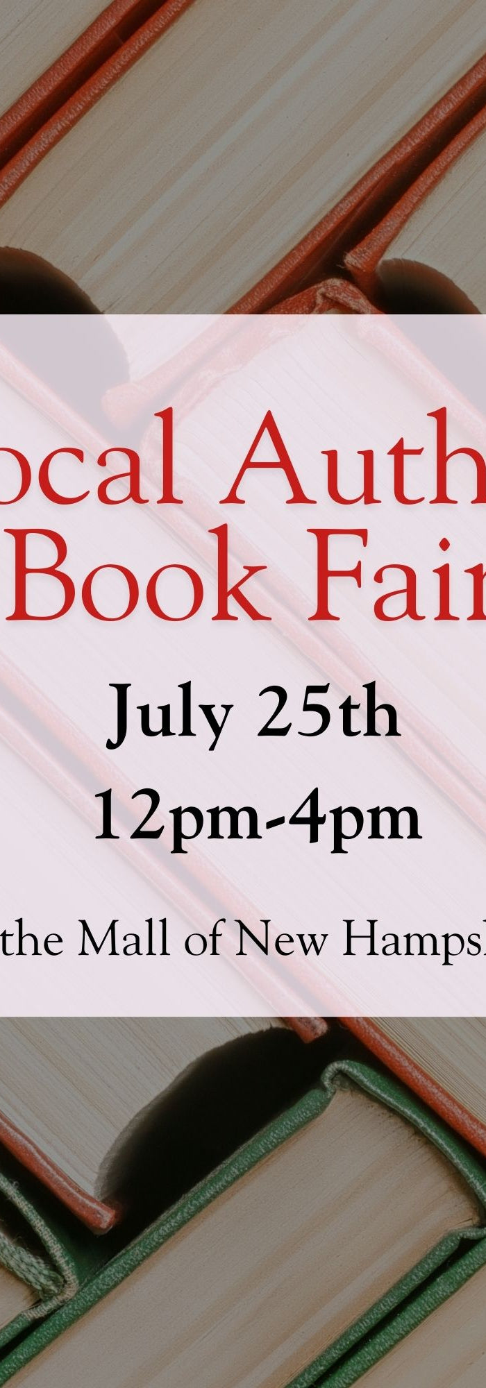 <h1>Meet <span style="text-decoration:underline">100+</span> New England Area <span style="text-decoration:underline">Authors</span>!</h1>