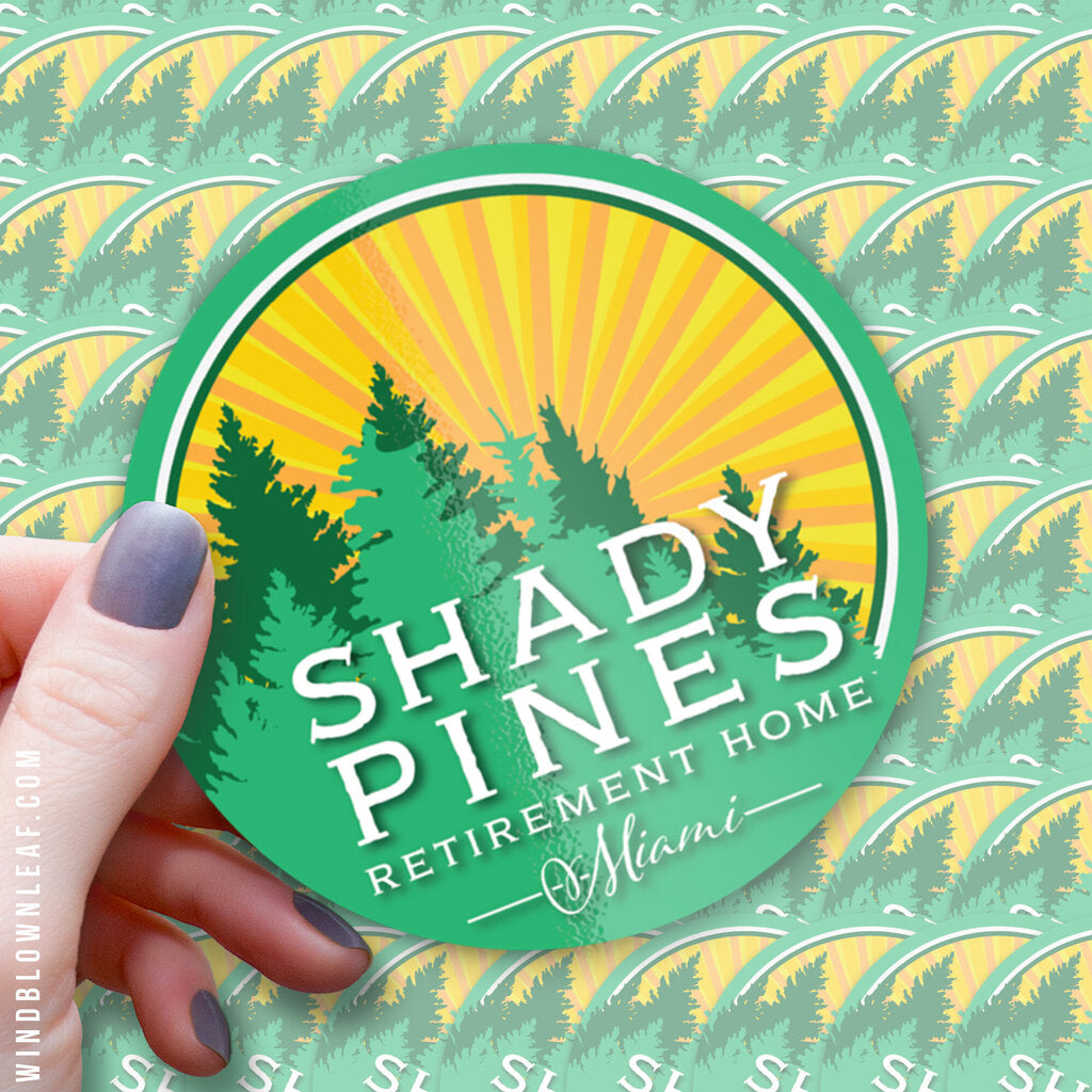 Sticker - Shady Pines 3/$10