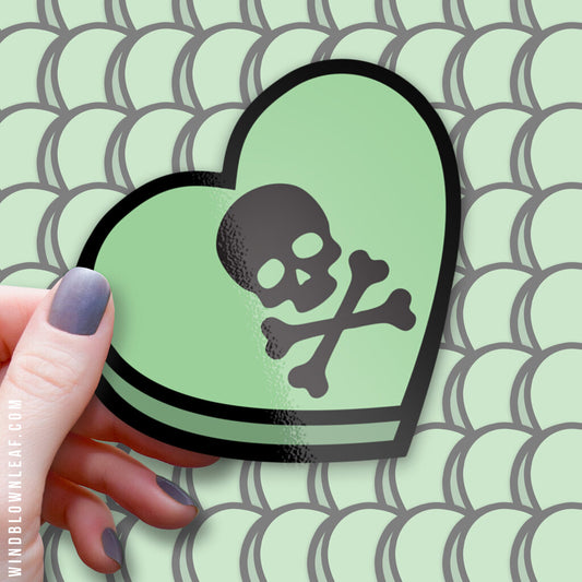 Sticker - Poison Heart Candy 3/$10