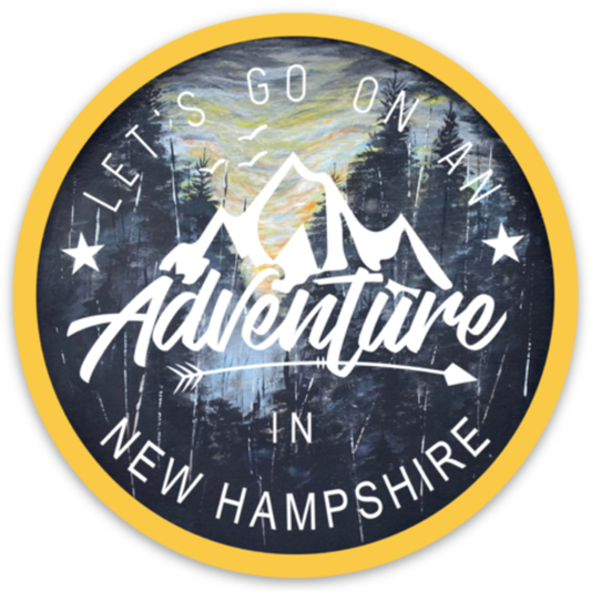 Lets Go On An Adventure Sticker