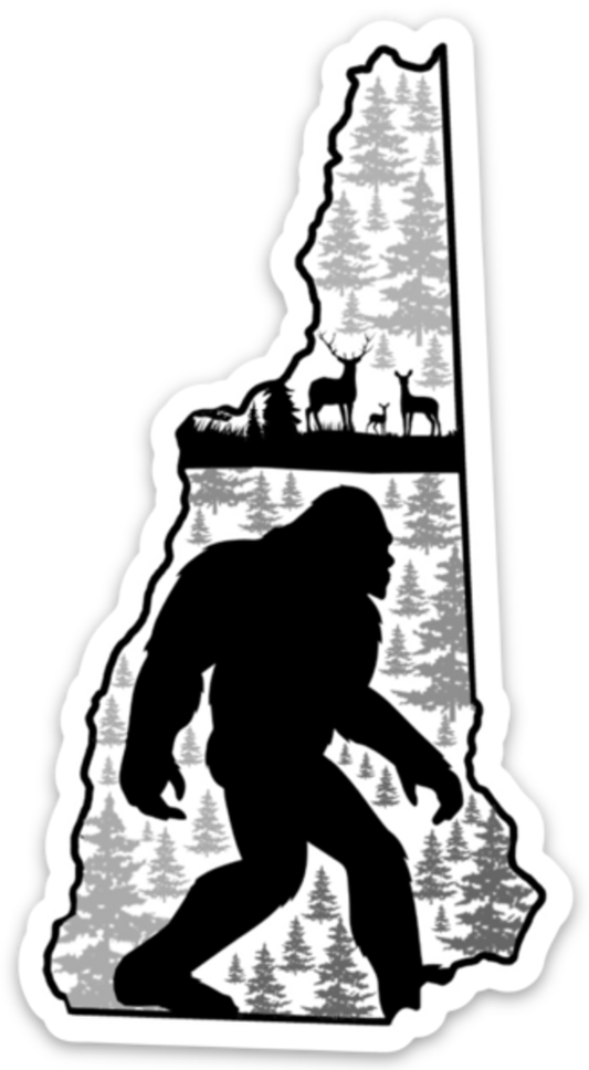 4 Inch Bigfoot Stickers