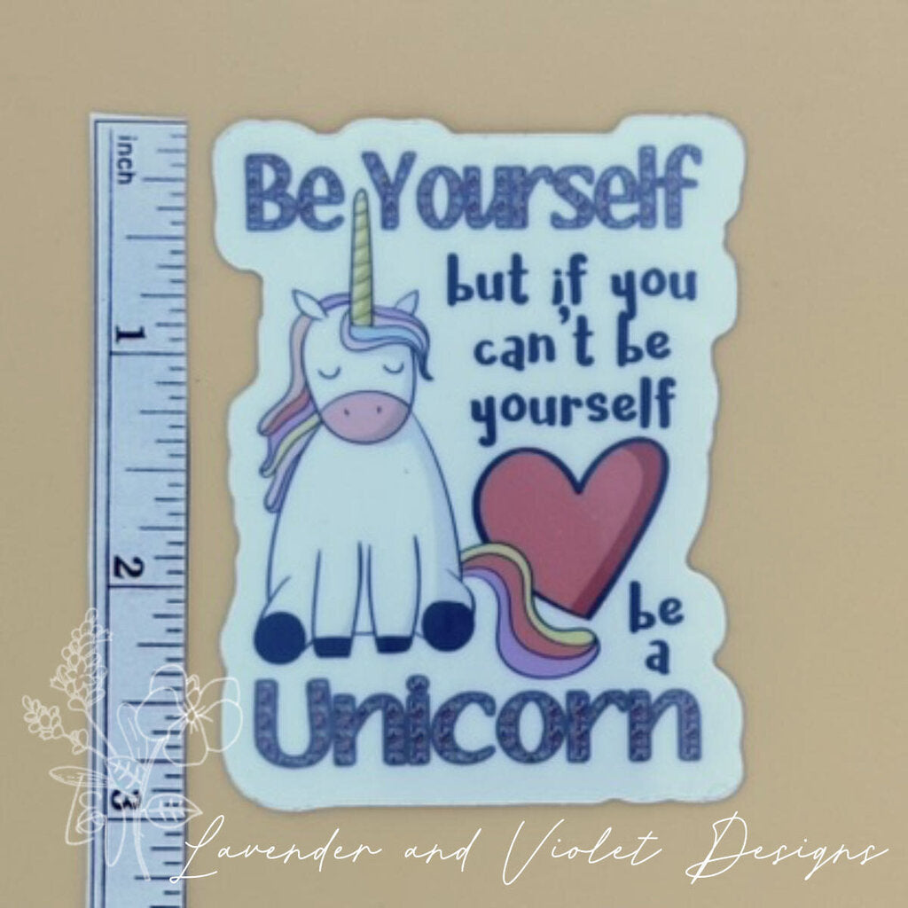 UNICORN VINYL STICKER