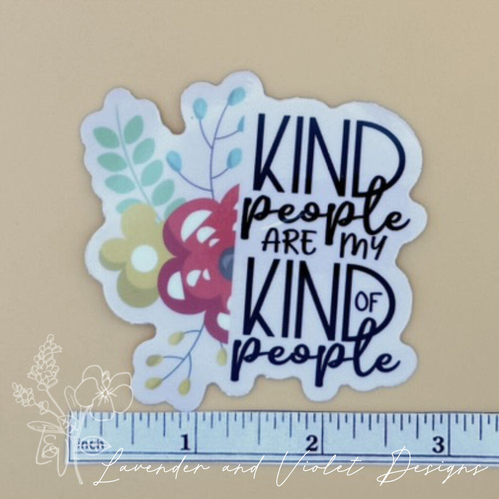 KIND PEOPLE VINYL STICKER