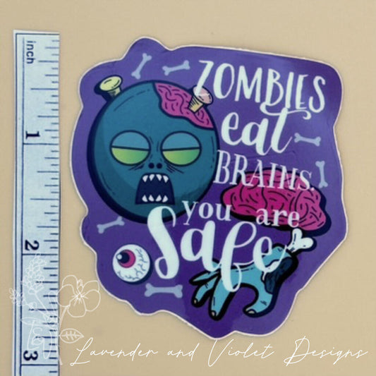 ZOMBIES VINYL STICKER