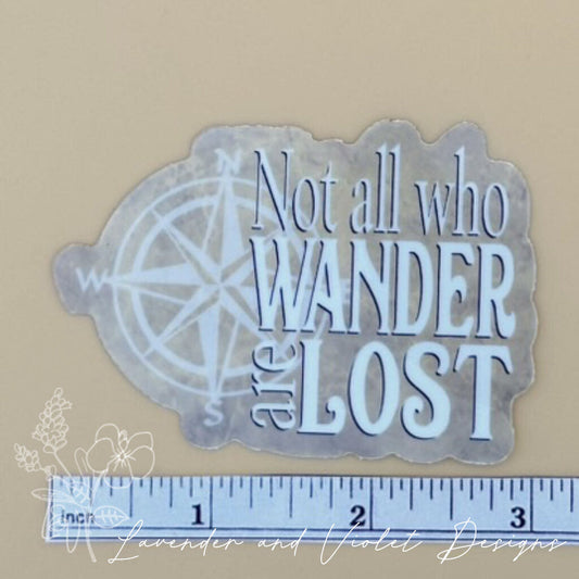 WANDER VINYL STICKER