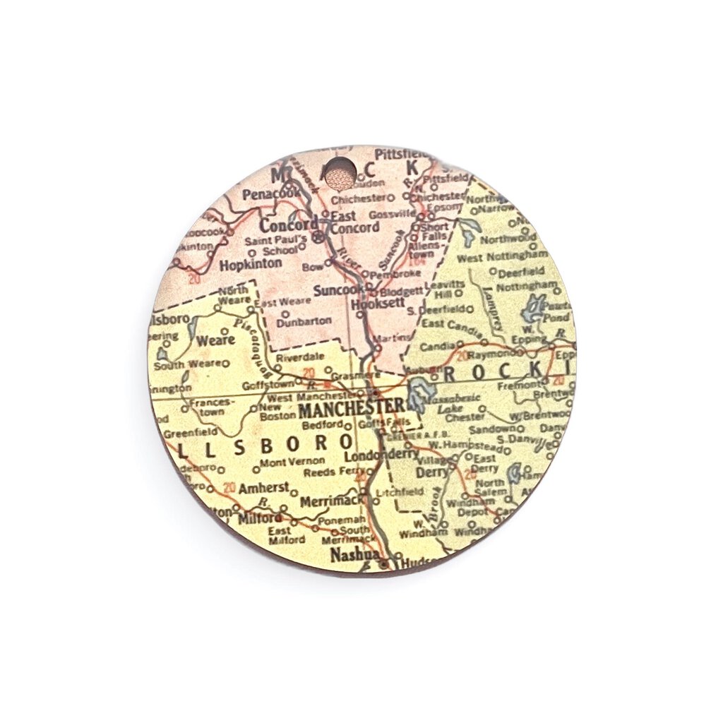 MAP ORNAMENT