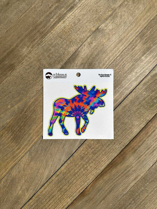 TIE DIE MOOSE V2 STICKER