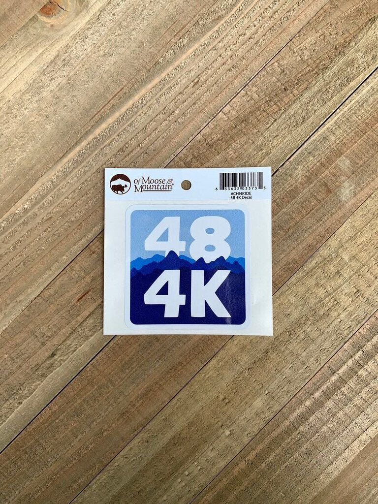 48 4K SHADES OF BLUE STICKER