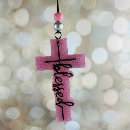 Blessed Cross: Pink