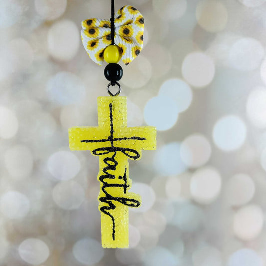 Faith cross: yellow